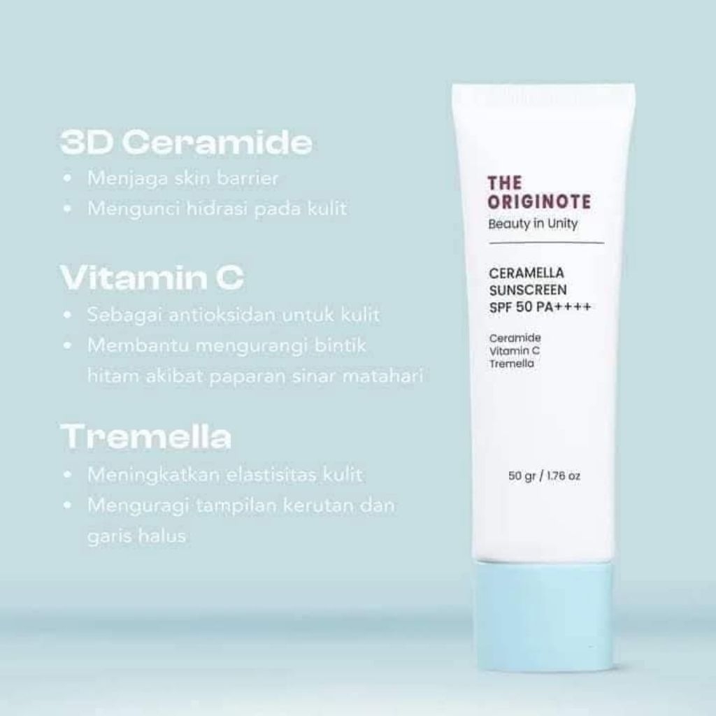The Originote Ceramella Sunscreen