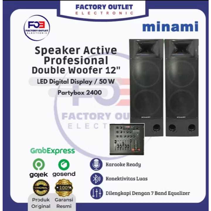 Speaker Aktif MINAMI PB-2400