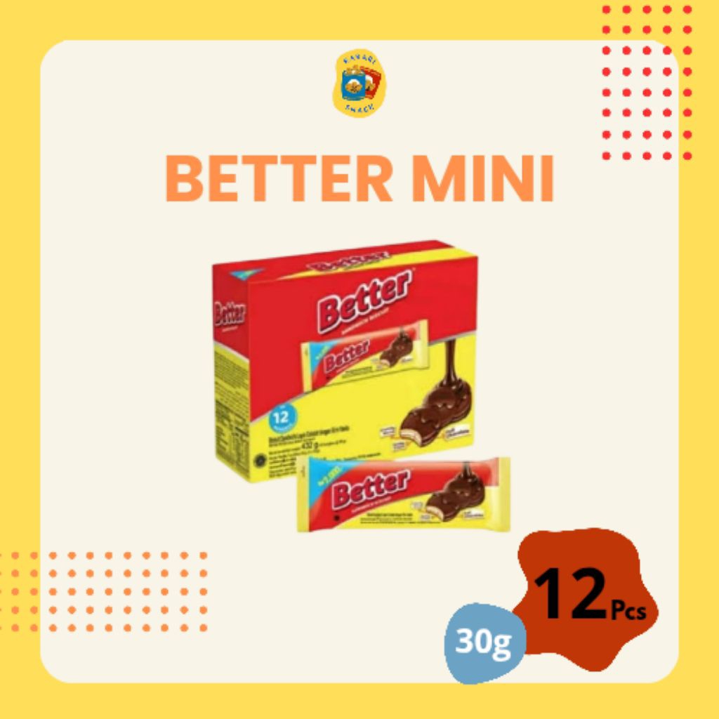 

RS Better mini Sandwich Biscuit (30g) isi 12pcs
