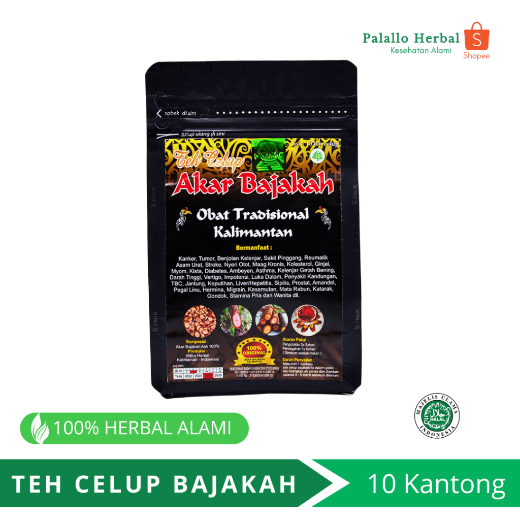 

Teh Celup AKAR BAJAKAH isi 10 Obat Tradisional Kalimantan Original