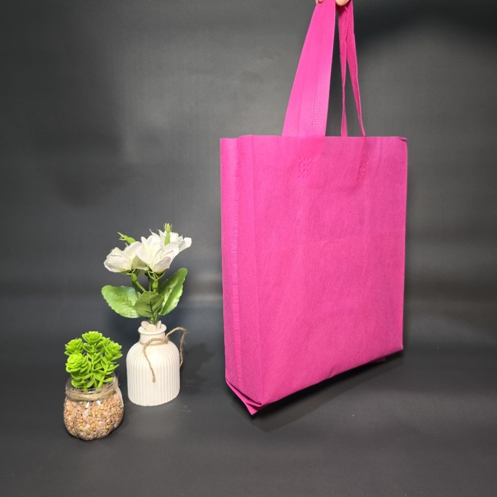 

(12 pcs ) Goodiebag 25x35 Super Hemat Tas Spunbond