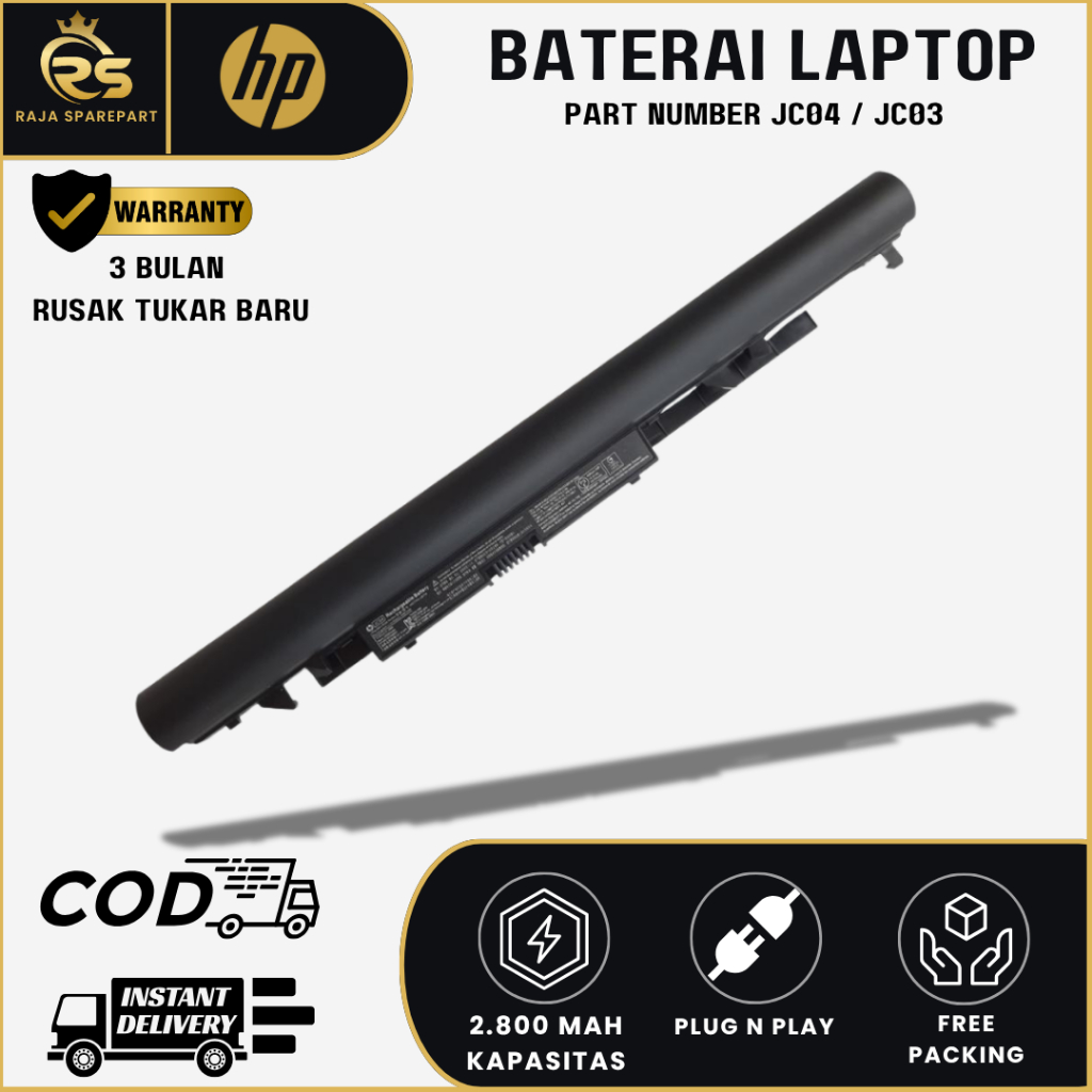 Baterai Original Laptop HP 14 14-bs0xx 14-bs1xx HP 14-bw0xx 14-bw1xx