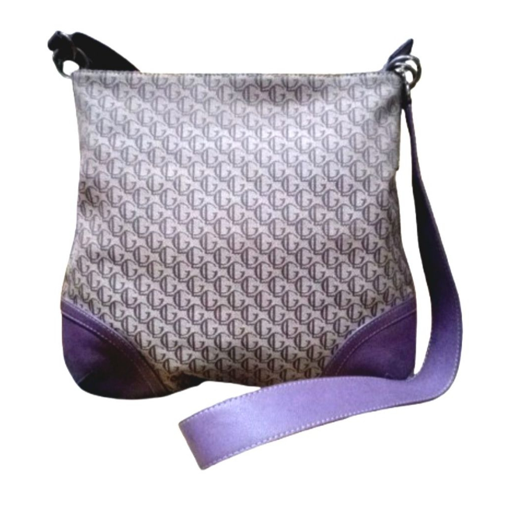 Tas selempang preloved mix kulit Guy Laroche