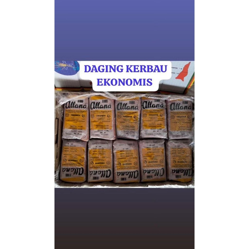

DAGING KERBAU EKONOMIS 900gr