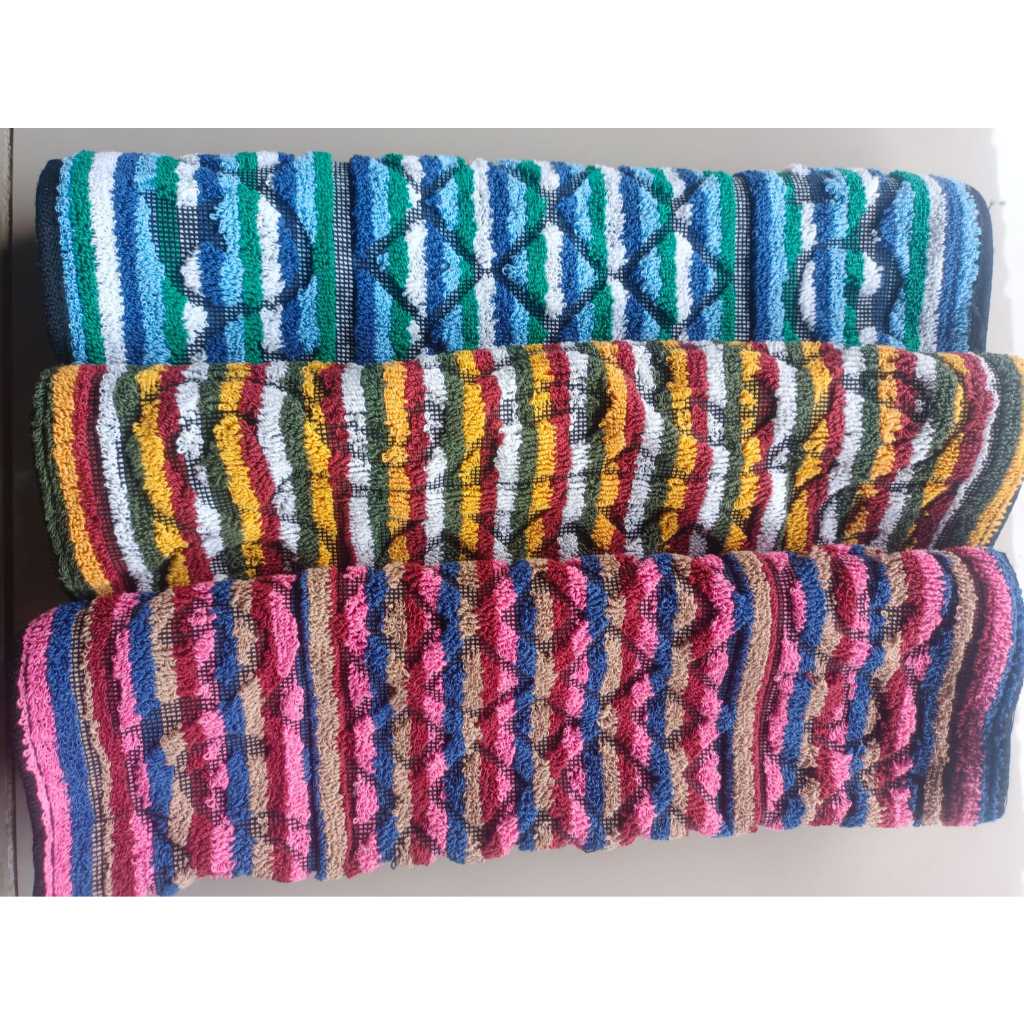 keset kaki handuk motif salur keset kaki terlaris