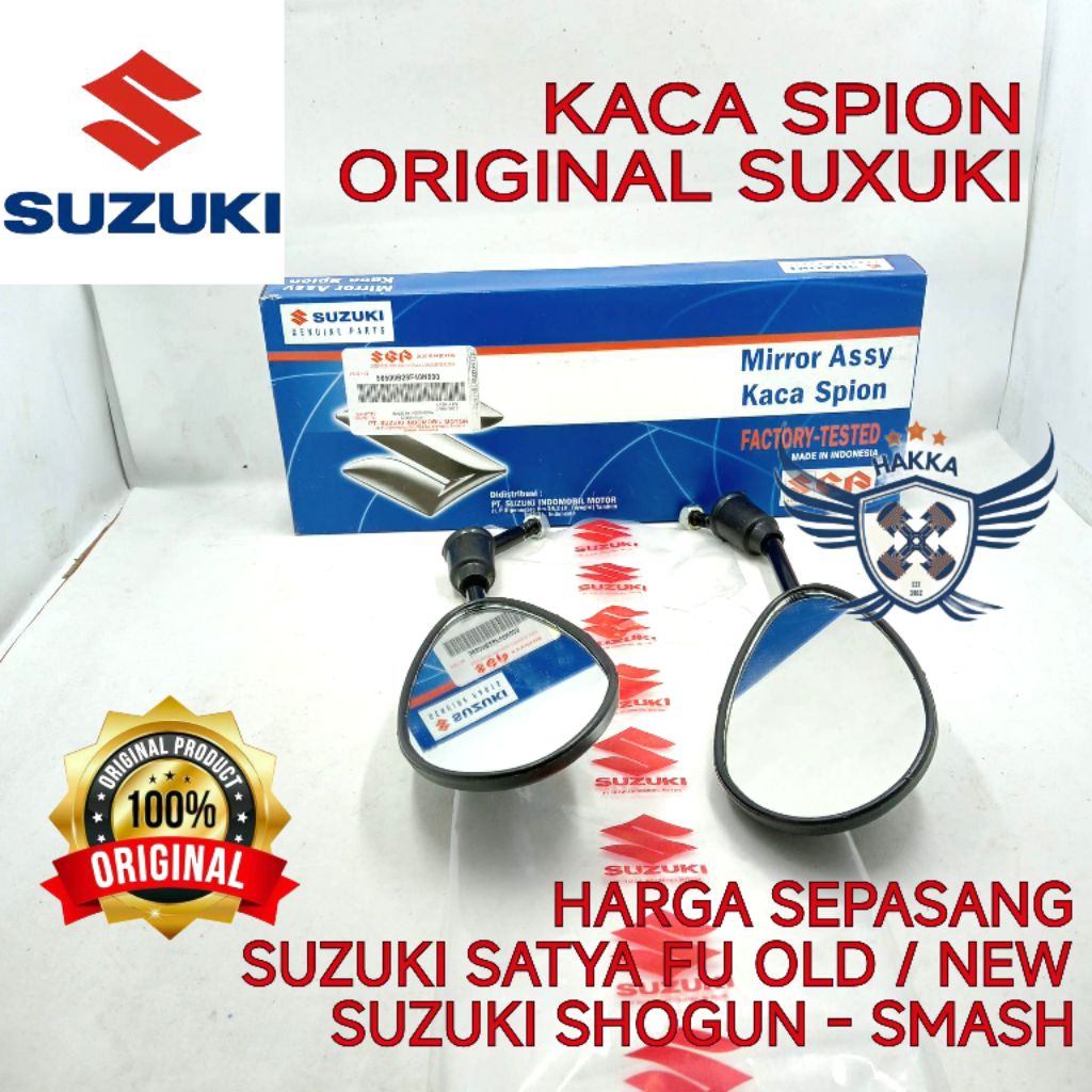 ORIGINAL KACA SPION SUZUKI SATRIA FU OLD, ORIGINAL KACA SPION SUZUKI SATRIA FU NEW, ORIGINAL KACA SP