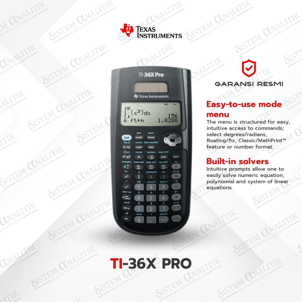 

Texas Instruments TI-36 X Pro Scientific Calculator