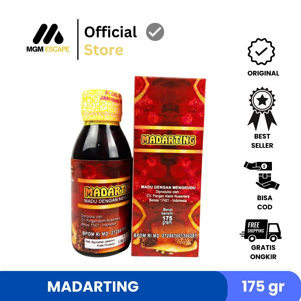 

Madu Herbal Darah Tinggi Hipertensi Madarting Ath-Thoifah (Madarting/Soltenz)