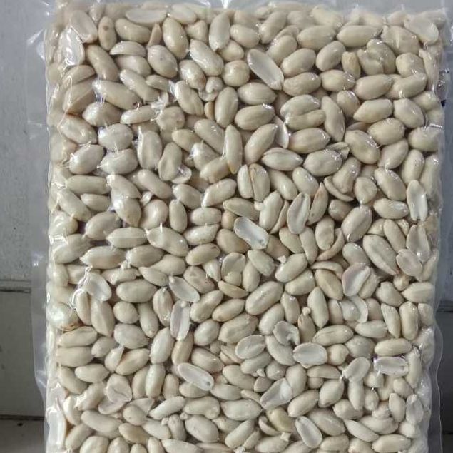 

Kacang Tanah Kupas 25/29 per 12.5 kg ukuran besar