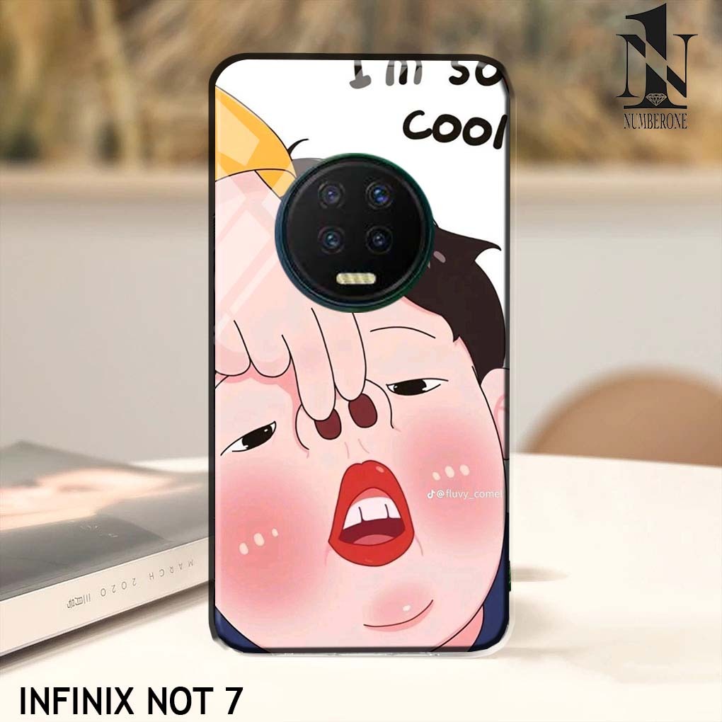Casing Case Hp Glosy Infinix Note 7 [cartoon cute] Aneka casing, case, kondom hp, custom case, case 