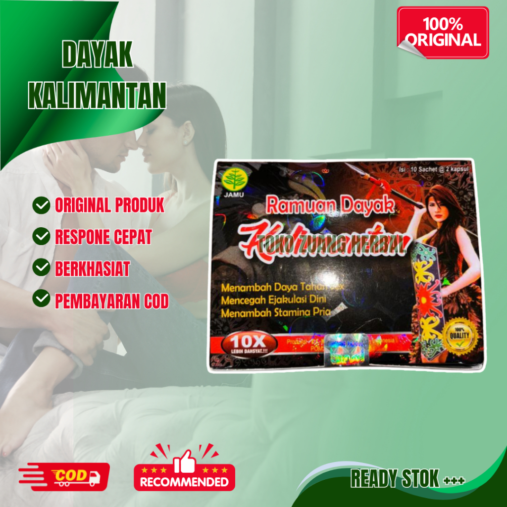 Ramuan Dayak Kalimantan Kapsul Original