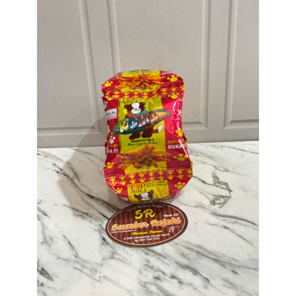 

KOMO RASA JAGUNG BAKAR ISI 10 BERAT 60gram