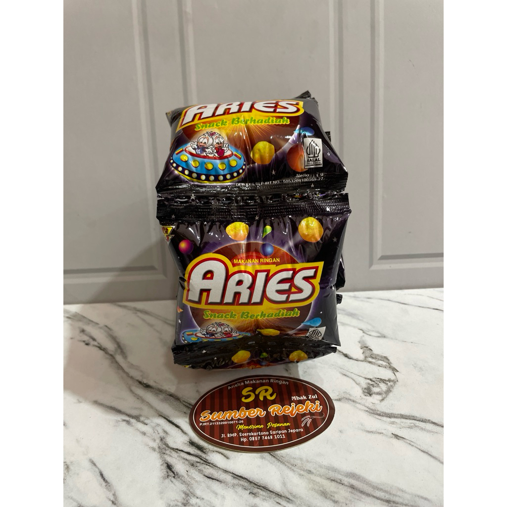 

ARIES SNACK BERHADIAH ISI 10PCS BERAT 70gram