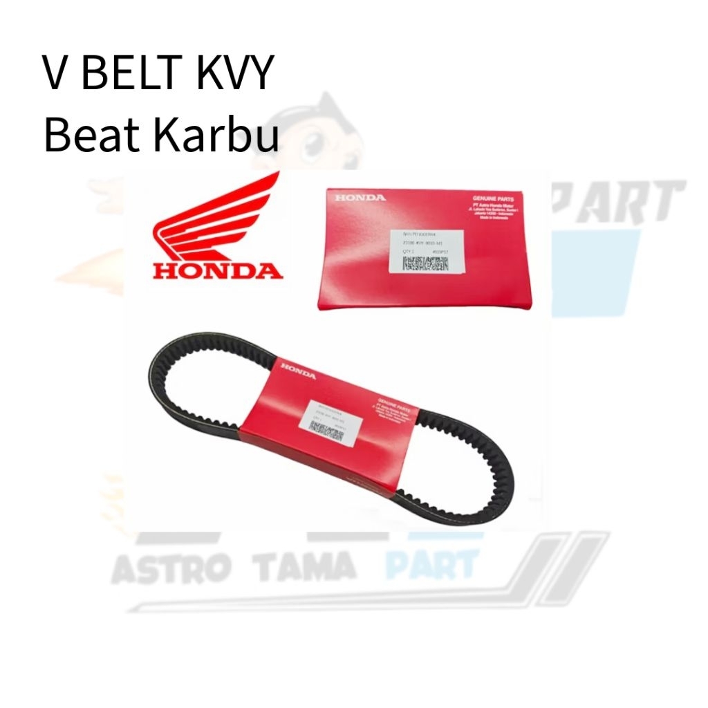 V BELT SET ROLLER KVY HONDA 23100-KVY-BA1 BEAT KARBU