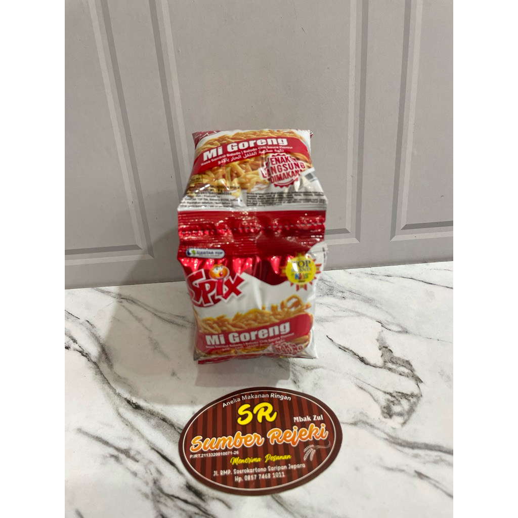 

SPIX MIE GORENG ISI 10PCS BERAT 90gram