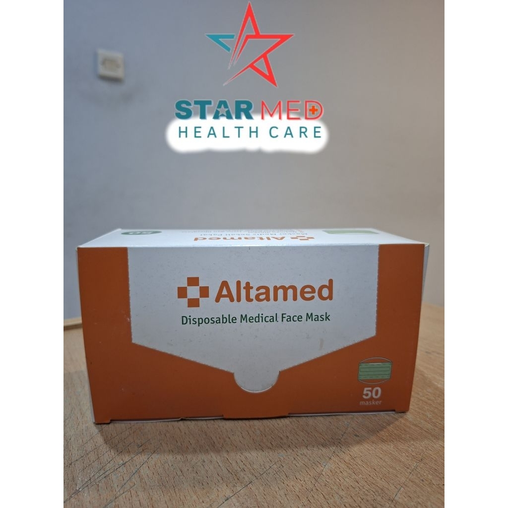 FACE MASK ALTAMED 3ply / MASKER MEDIS ALTAMED / Masker Karet / Masker Cantol ALTAMED