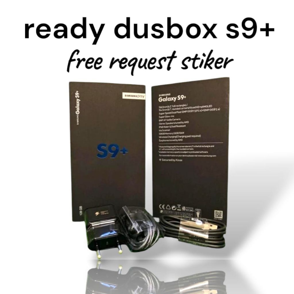 

dus box samsung s9+ fullset
