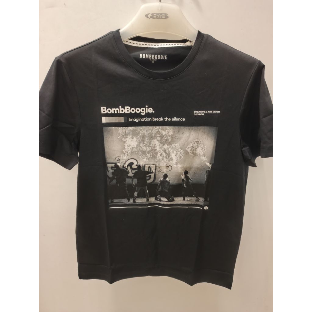 kaos slimfit bombboogie original 100%
