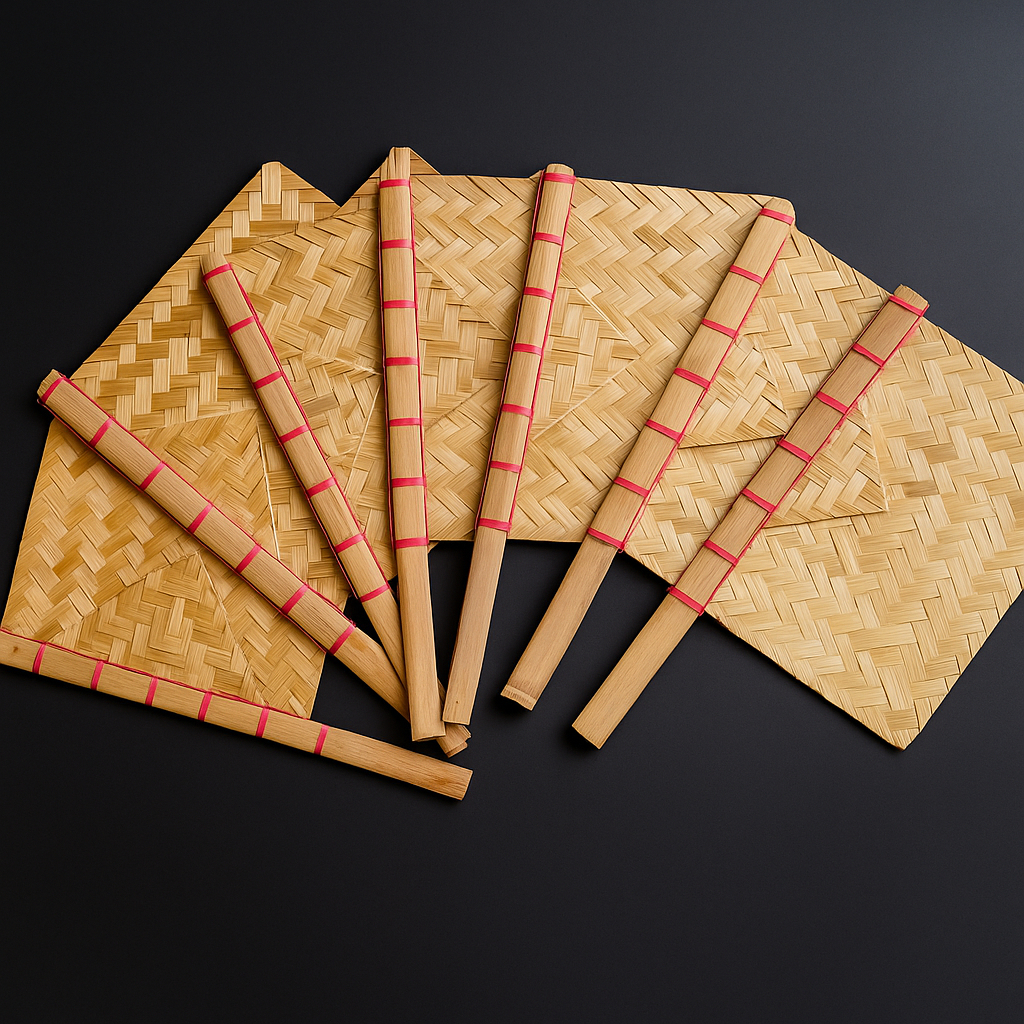 KIPAS BAMBU, Kipas Hihid, KIPAS BAMBU TRADISIONAL