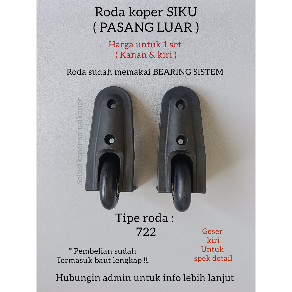RODA KOPER, RODA TRAVEL BAG, RODA TAS, RODA KOPER TANAM