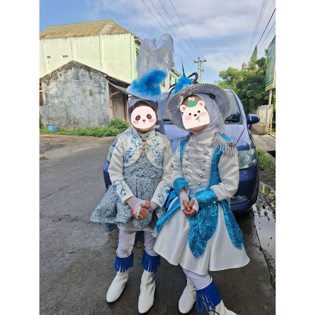 Custom Baju Mayoret/Marchingband/Fashion Show 1 Set Lengkap