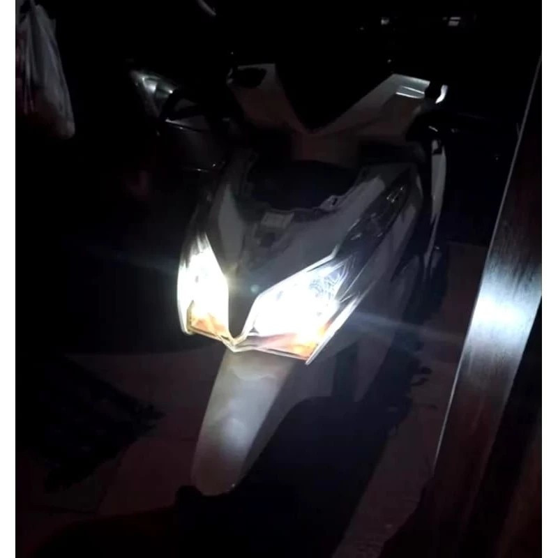 LIMITED LAMPU LASER LED H6 + SENJA PNP MOTOR 2 PCS VARIO 110 125, SUPRA X, JUPITER Z