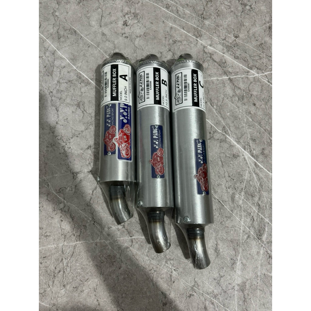 YY PANG SILENCER 2 TAK / MUFFLER BOX YYPANG / SLENCER ALUMINIUM YY PANG ORIGINAL NEW SELENCER 2 TAK 