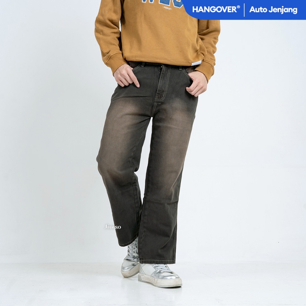 JINISO Loose Denim Jeans Pria 873