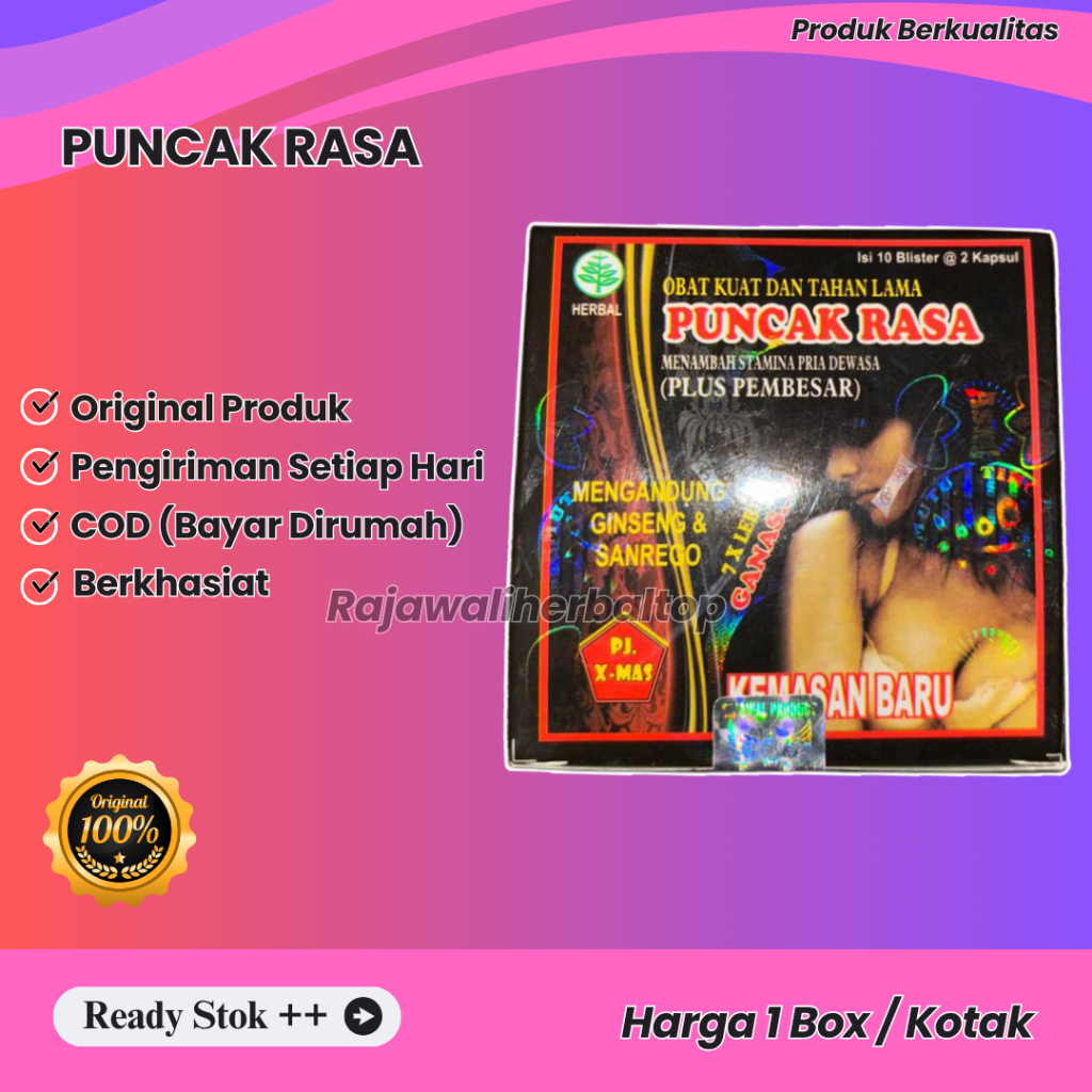 

Puncak Rasa Kapsul Original