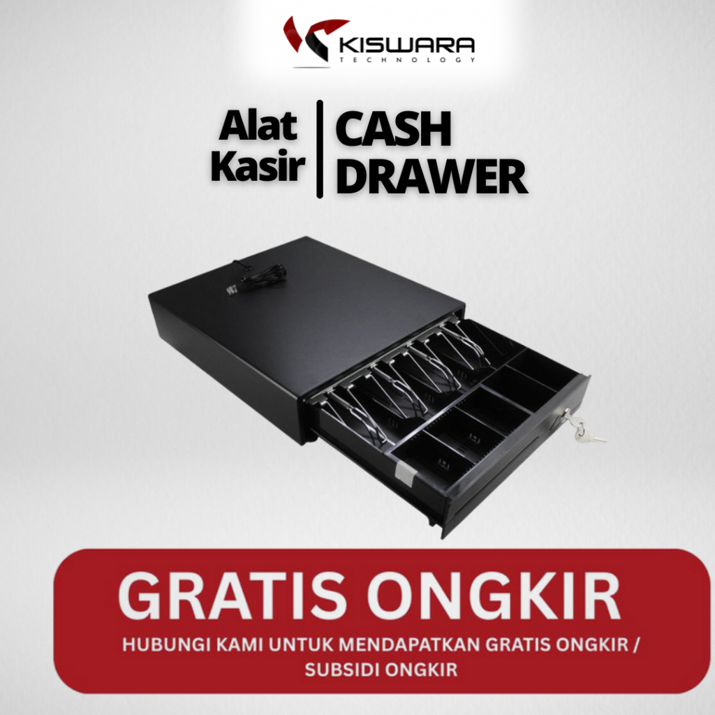 TERMURAH Cash drawer/Laci uang/Laci kasir EPPOS ZJIANG 37x33cm
