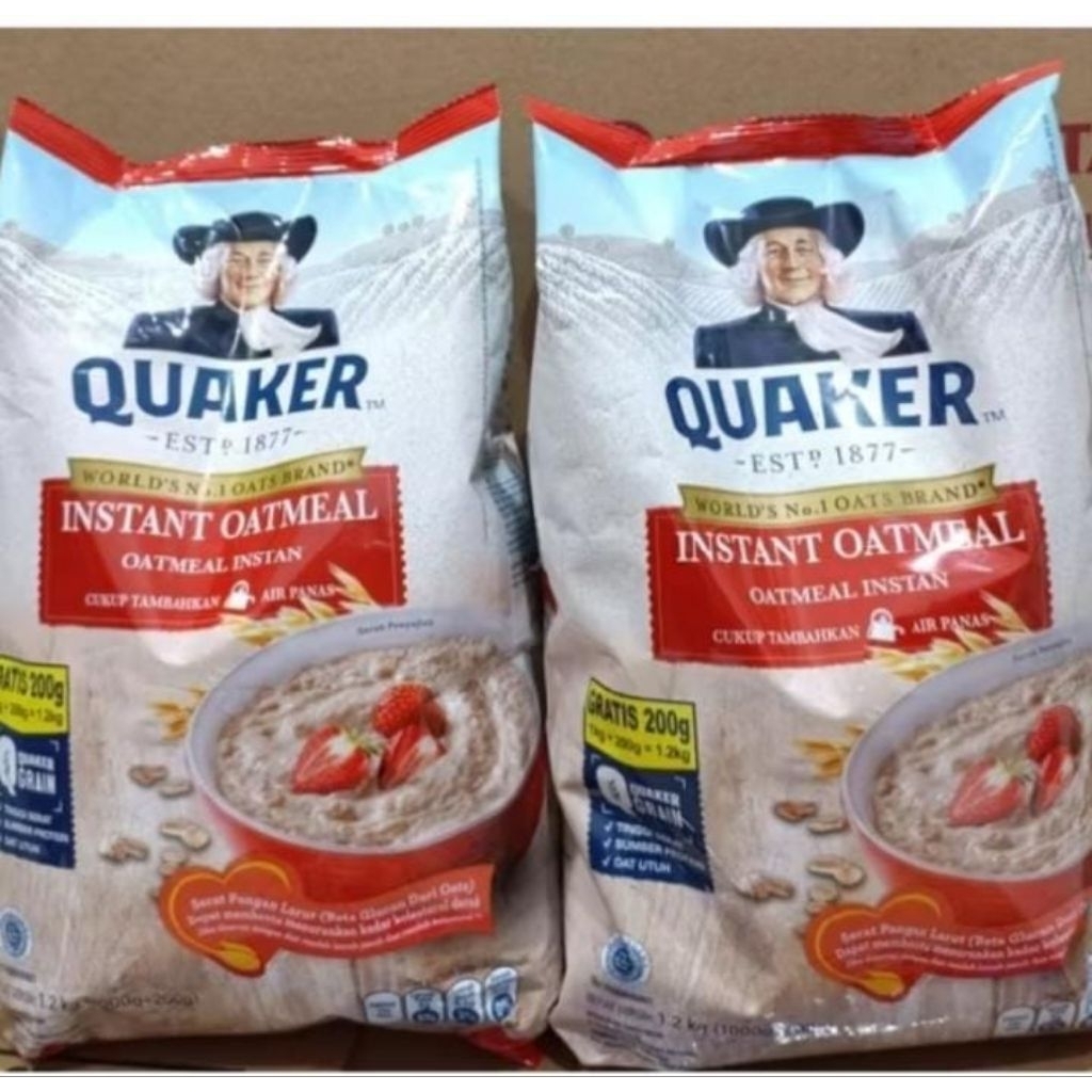 

Quaker instan oatmeal 1200 g