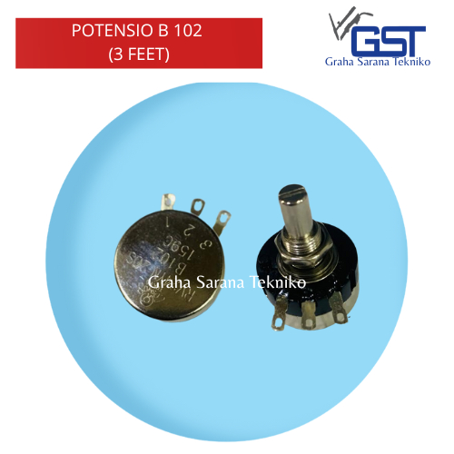 Potensio B102 1K RV24YN 20S