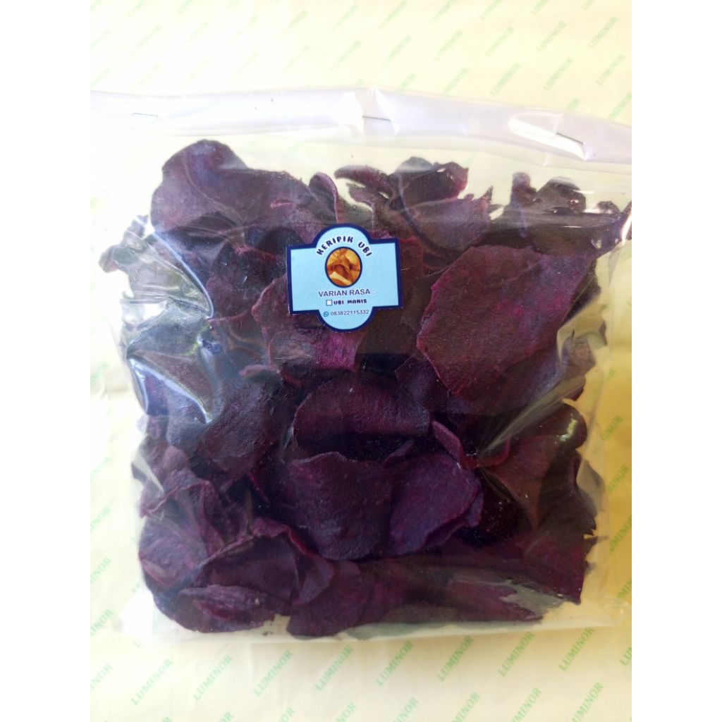 

kripik ubi ungu manis