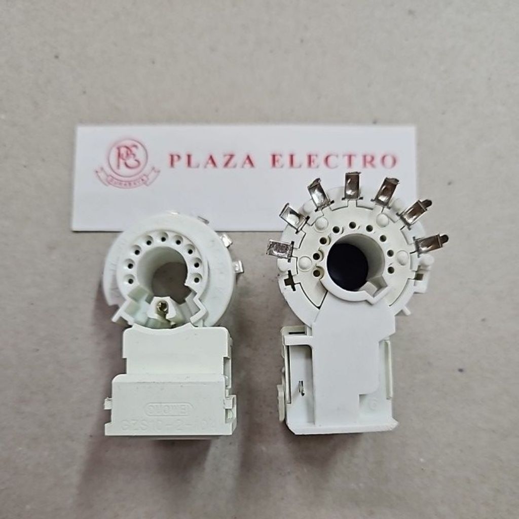 SOKET CRT SOCKET TV TABUNG 9 PIN DUOWEI GZS10-2-104 GZS 10 2 104 ASLI ORIGINAL