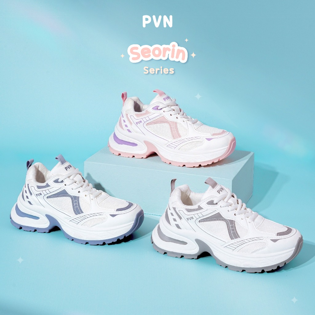 PVN Seorin Sepatu Sneakers Wanita Sport Shoes 524