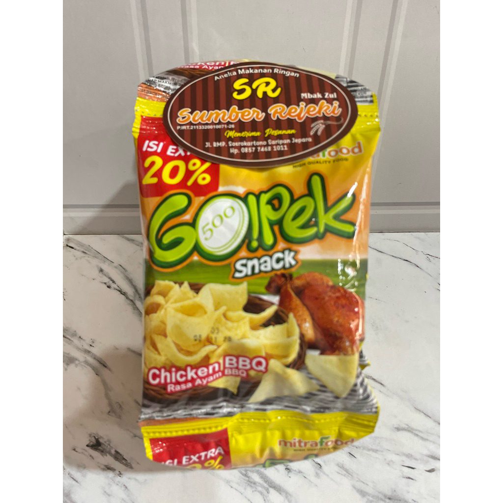 

GOPEK ISI 10 PCS BERAT 120gram
