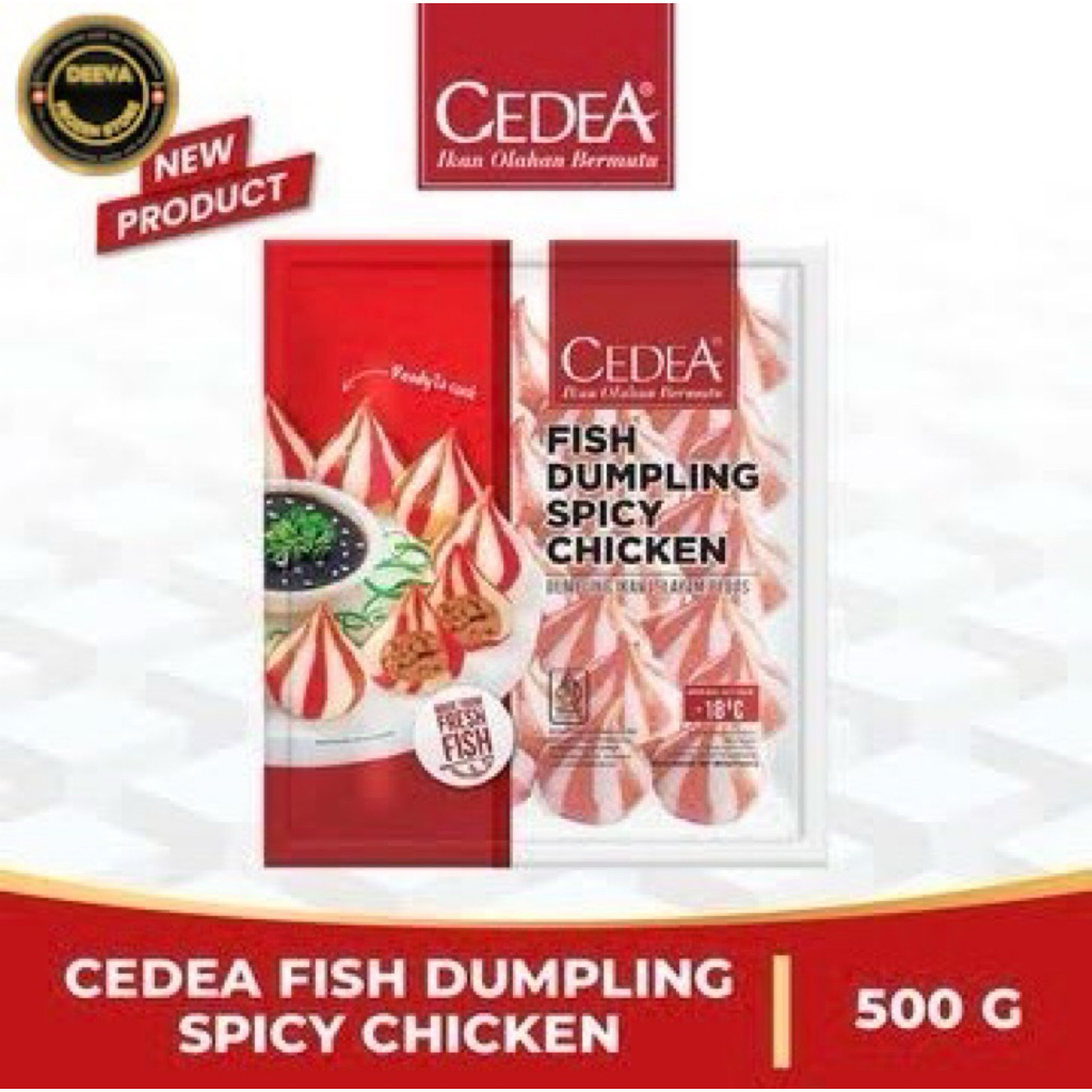 

Cedea Dumpling Spicy Cheese 500g