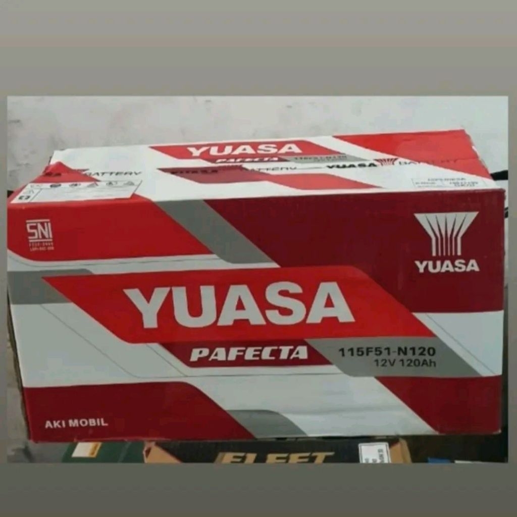 Aki /Accu / baterai N120 / 115F51 YUASA 12volt 120 Amper Aki basah