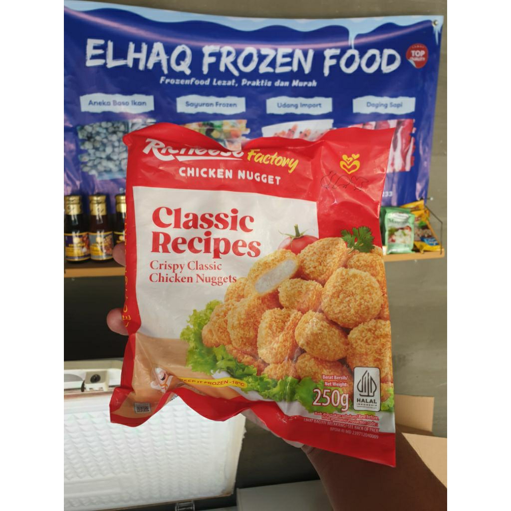 

Richeese Classic Recipes Nugget 250 gram