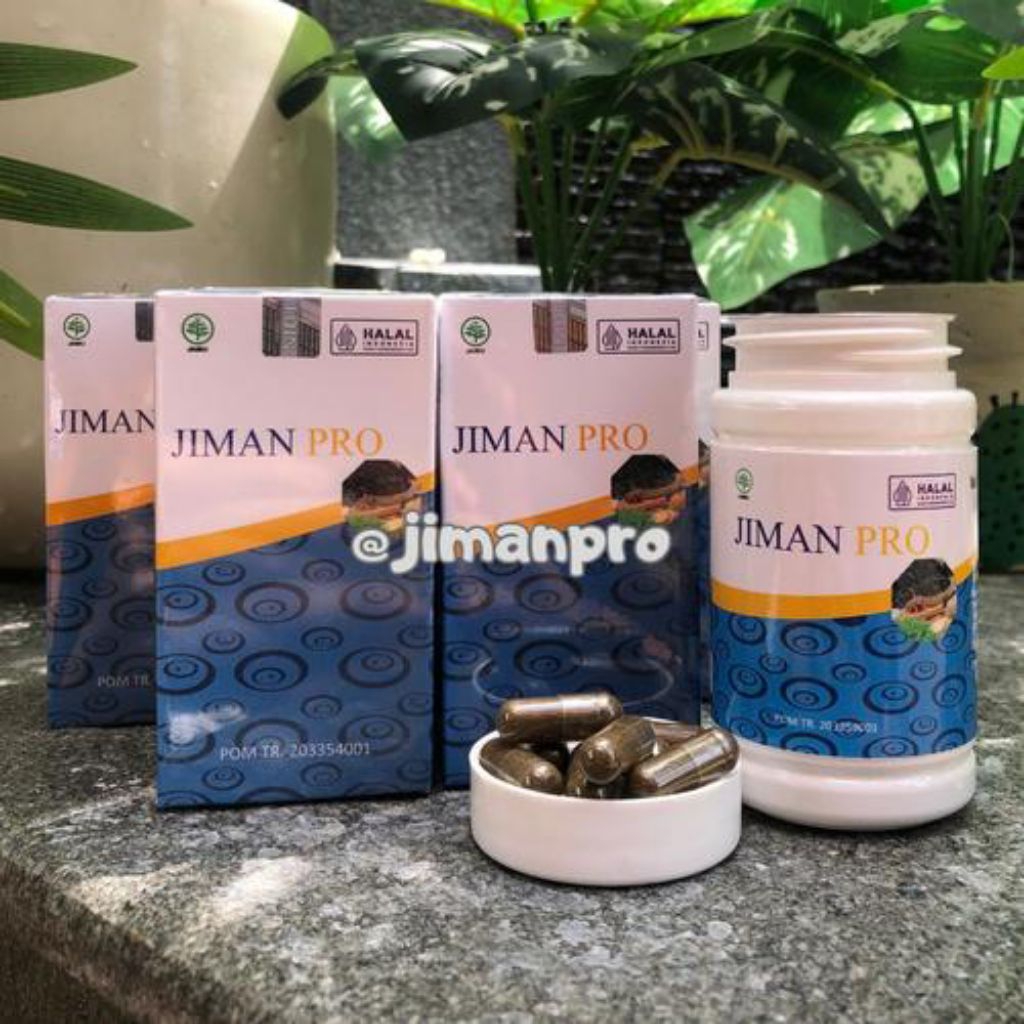 KAPSUL HERBAL JIMAN PRO HERBAL ORIGINAL ASLI BPOM HALAL