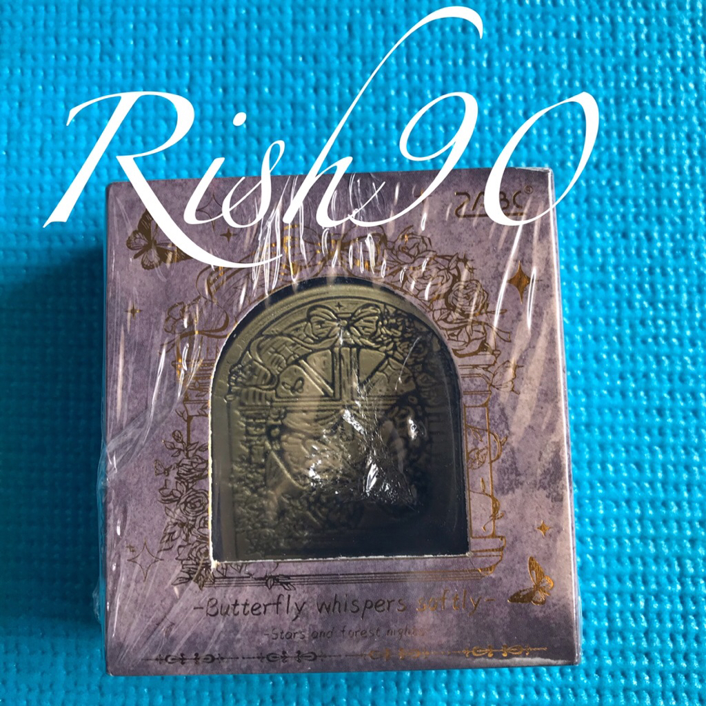 

METAL JOURNAL CLIP - RETRO SQUARE / JEPITAN KERTAS VINTAGE