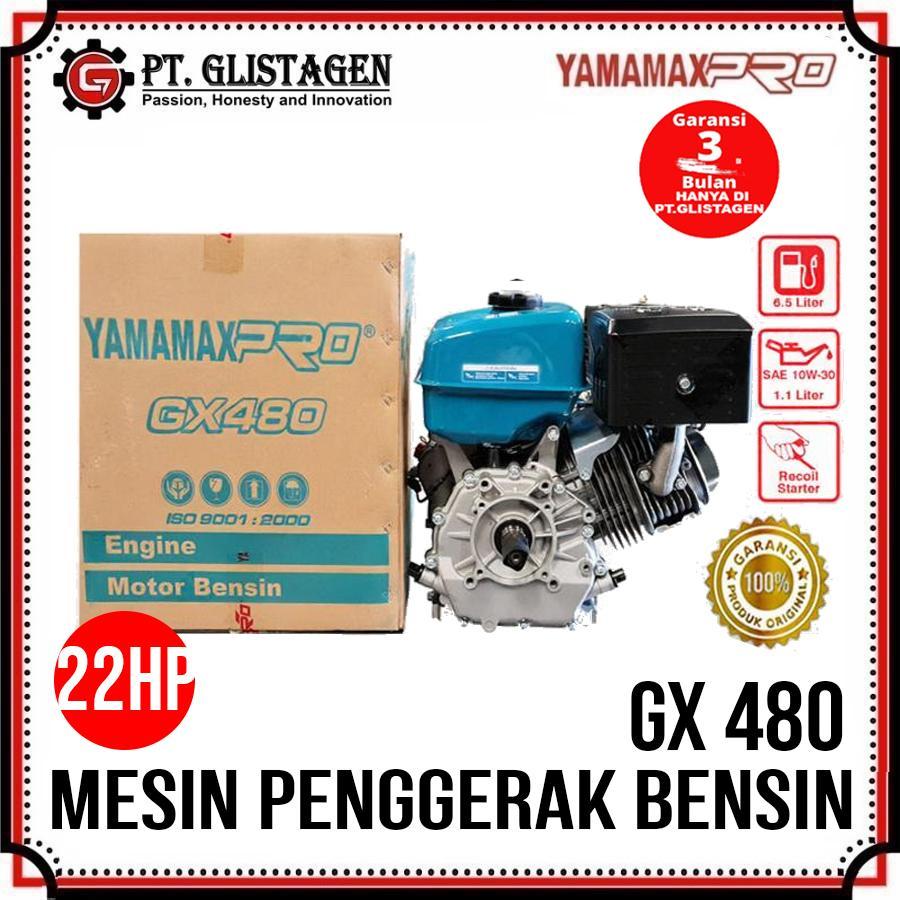 Yamamax Engine GX480 22 HP Mesin Penggerak Motor 22 HP GX-480 Putaran Cepat