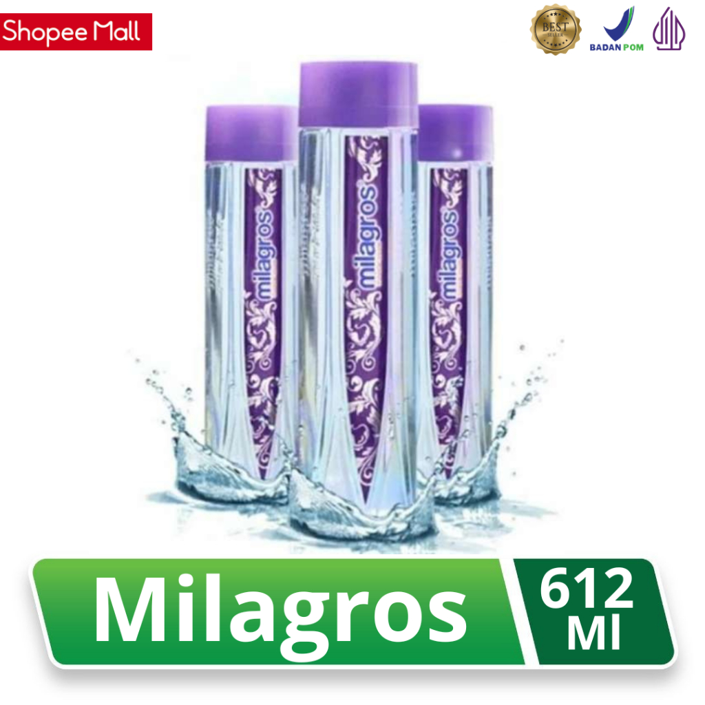 

Air Alkali Mila Gros Isi 612ml Air PH Tinggi 100% Original