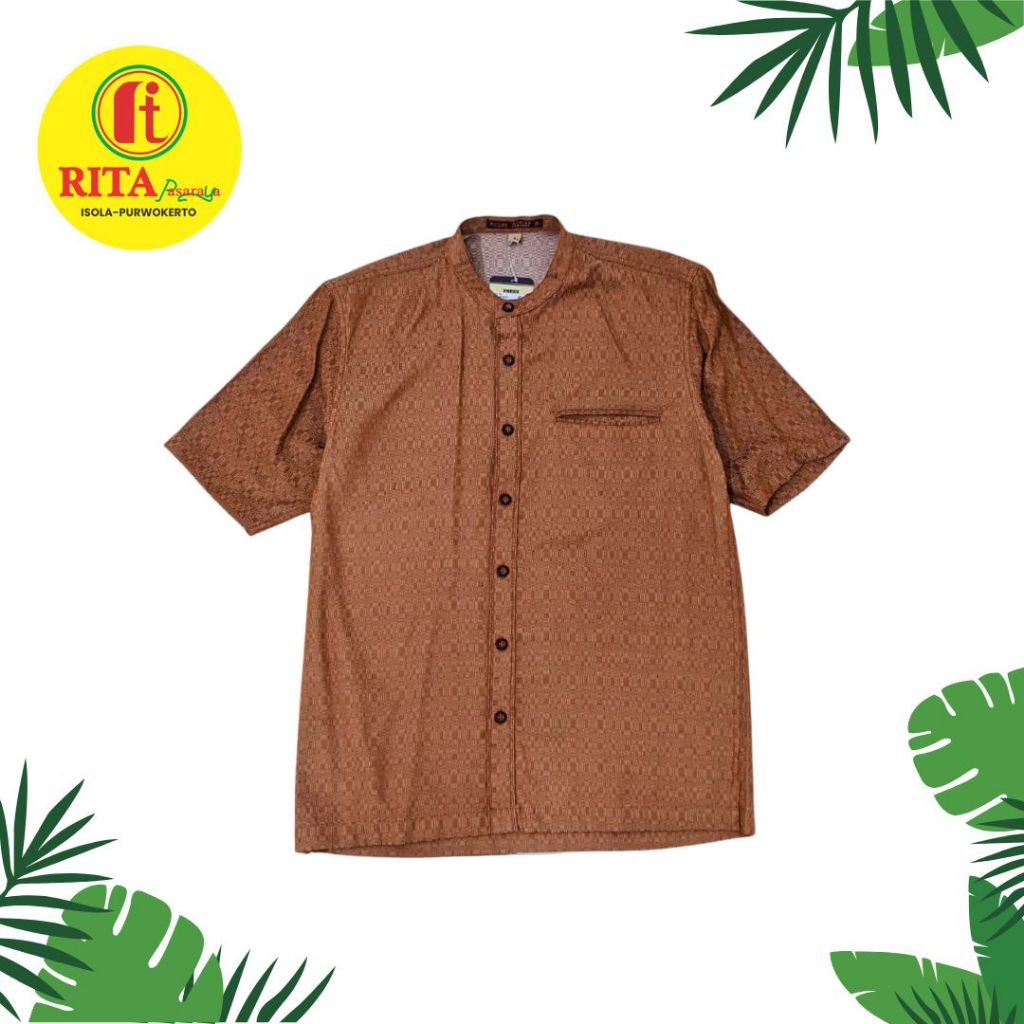 Kemeja Koko Pendek Reguler Forex