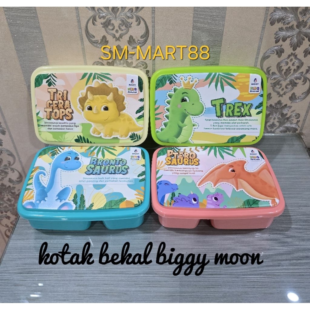 lunch box biggy moon / bontot biggy moon / tempat bekal