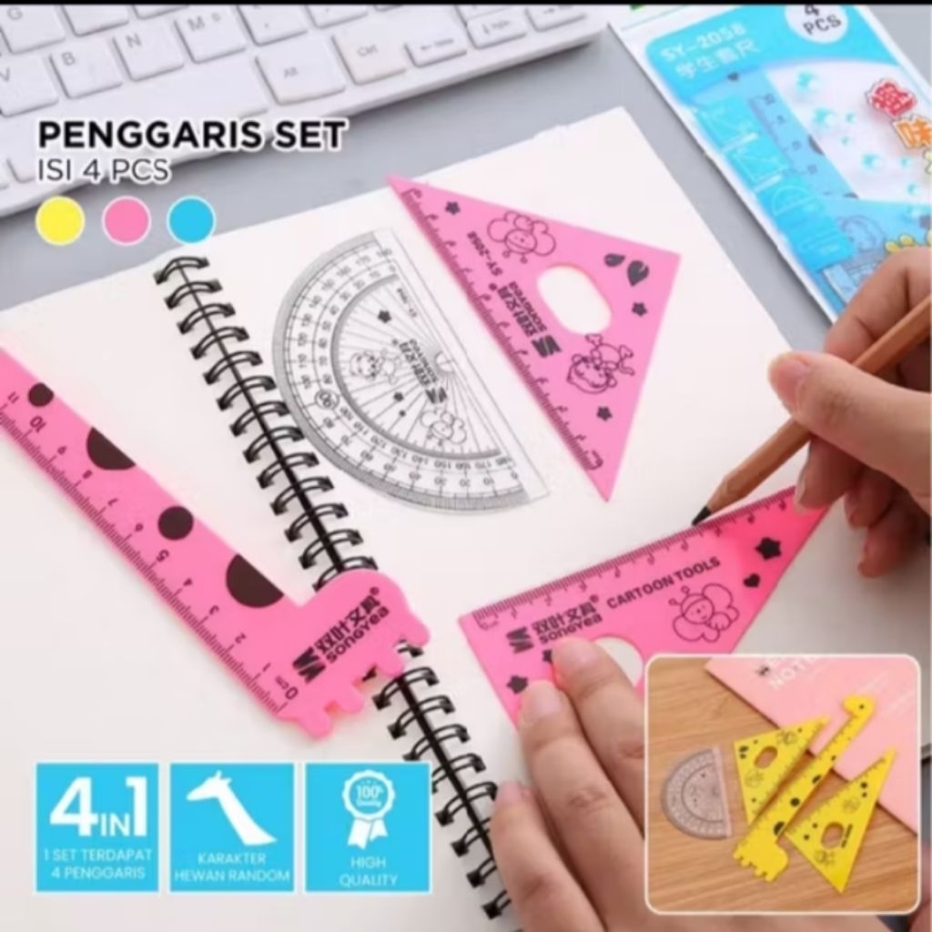 

PENGGARIS KARAKTER DINO 4 IN 1