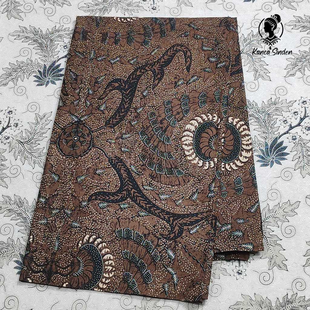TRETES Kain Batik Lembaran Jarik Katun Motif Pakem Tradisional Solo