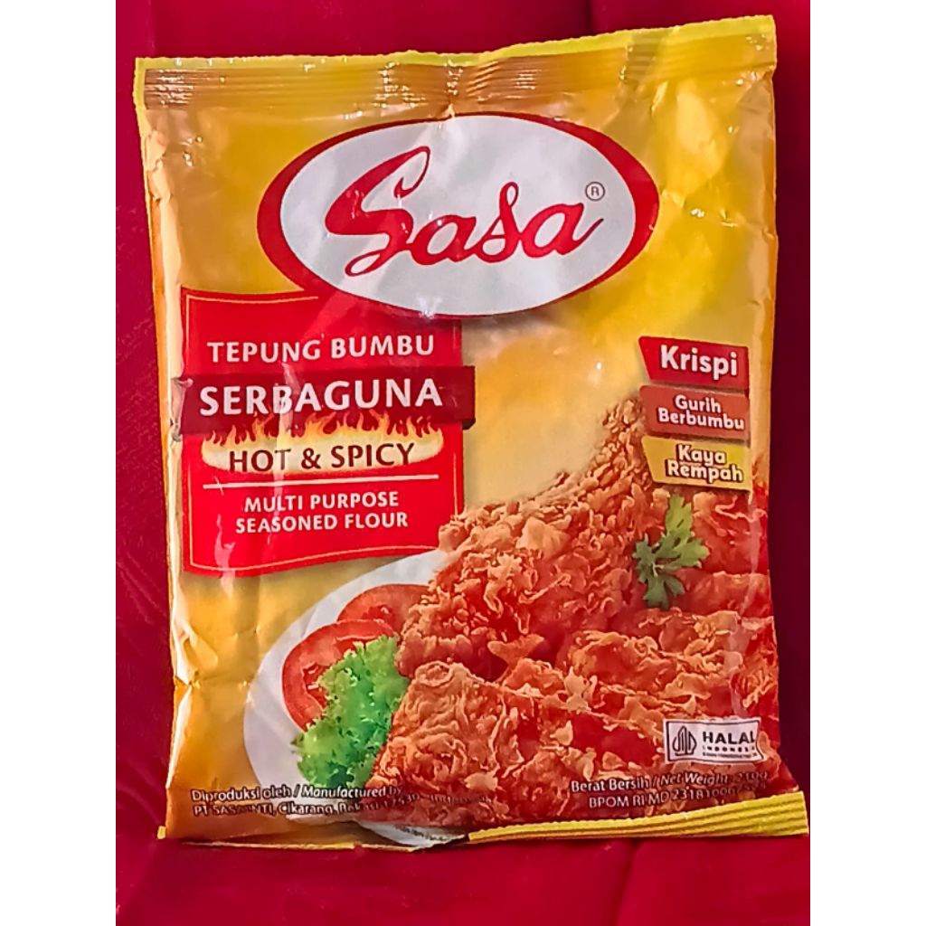 

Tepung Bumbu Sasa Hot & Spicy 210 g
