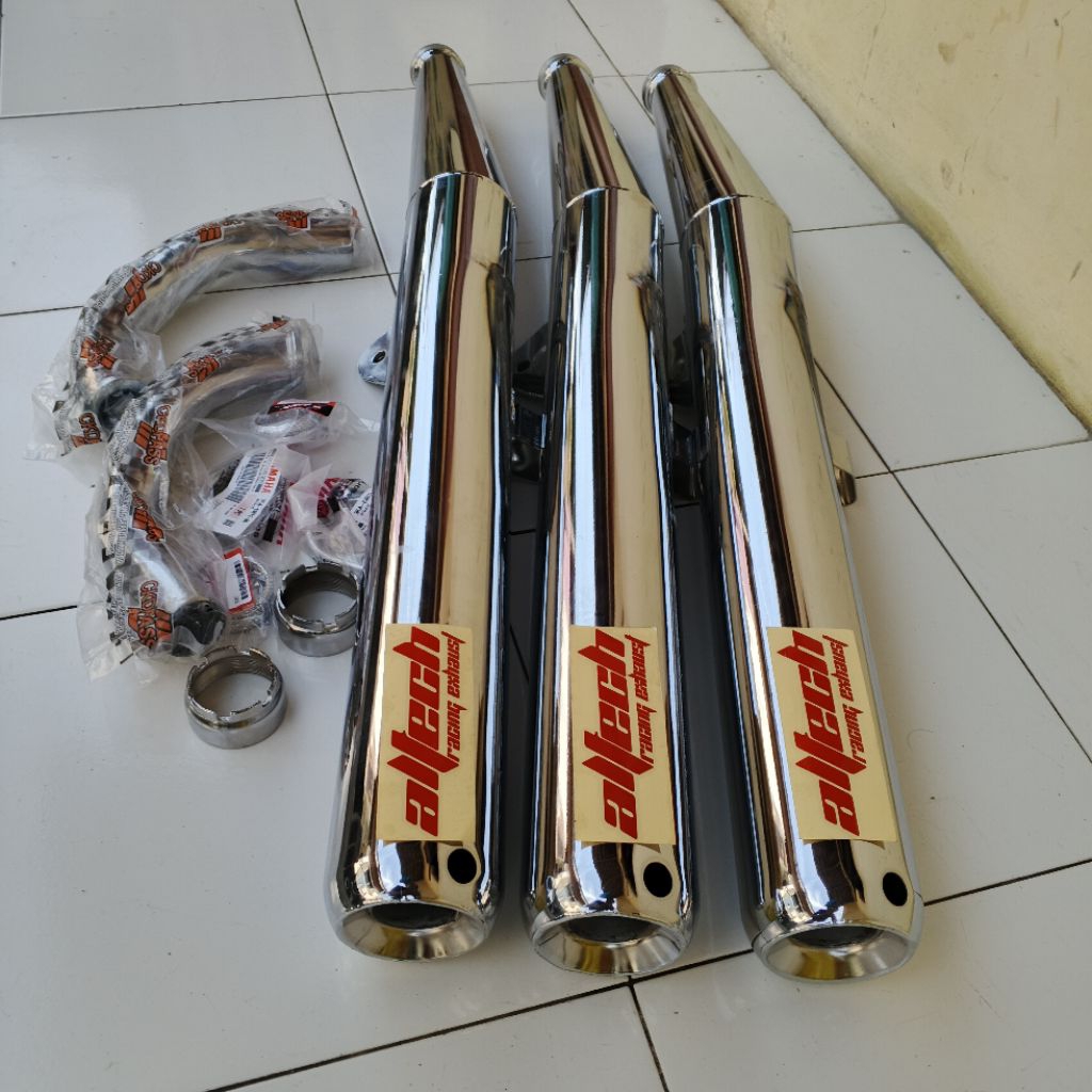 ALTECH } KNALPOT BOBOKAN, Yamaha Rx-King.