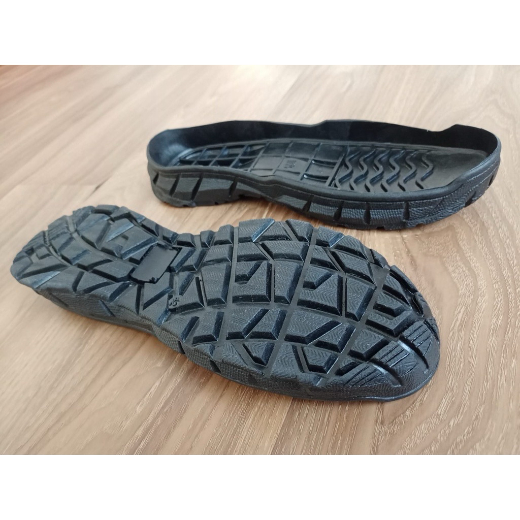 OUTSOL / Sol Sepatu PDL TNI / POLRI / SATPOL PP/ KOMCAD/ DAMKAR/ Scurity/ satpam/Hitam